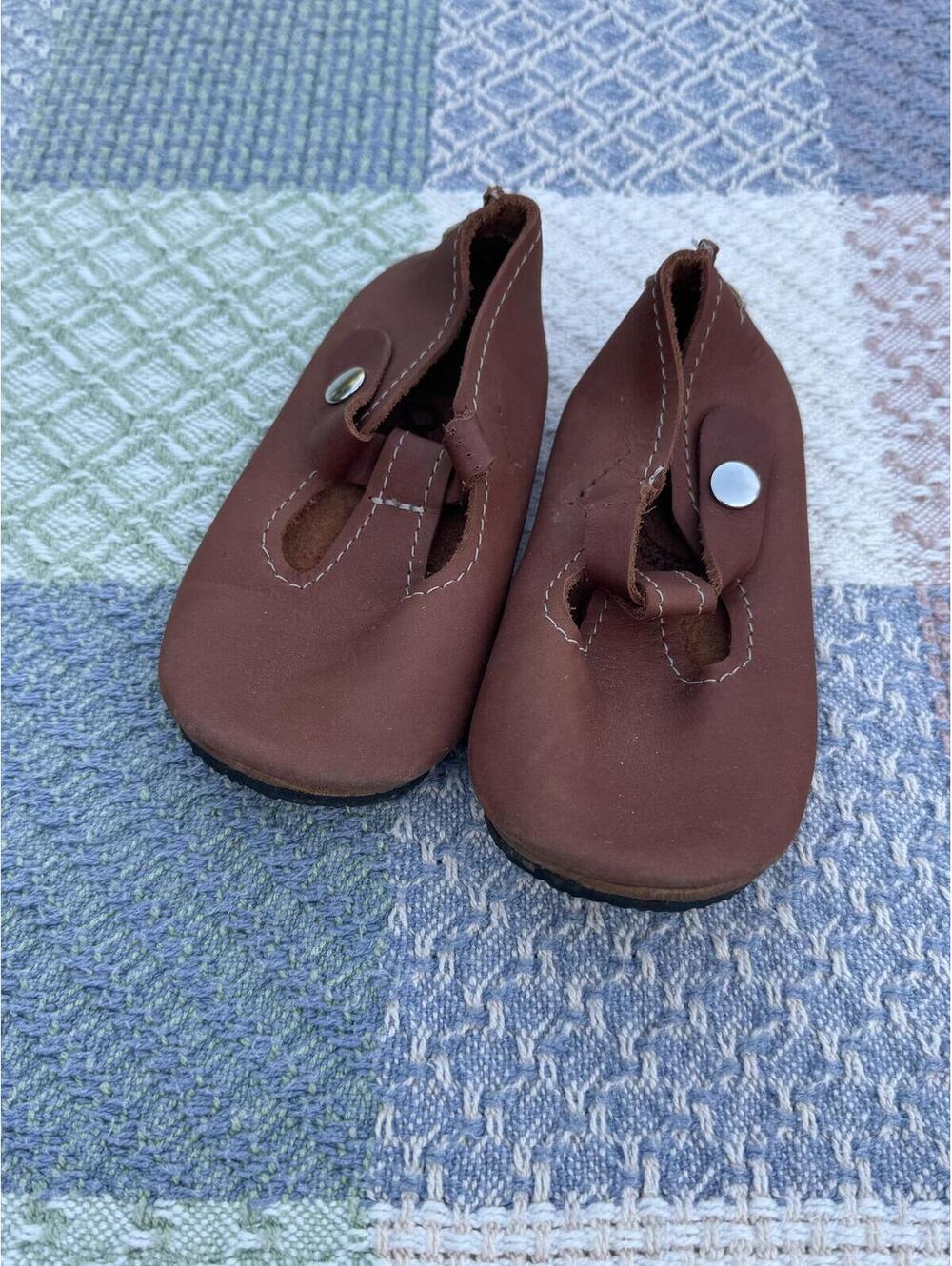 Duchess & Fox Handmade Leather Girl shoes size 8